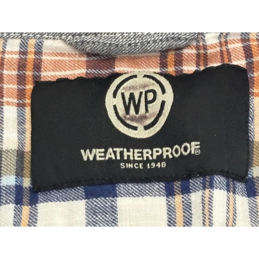 Weatherproof Shirt Short Sleeve Plaid Button Down Casual Cotton Multicolor XXL